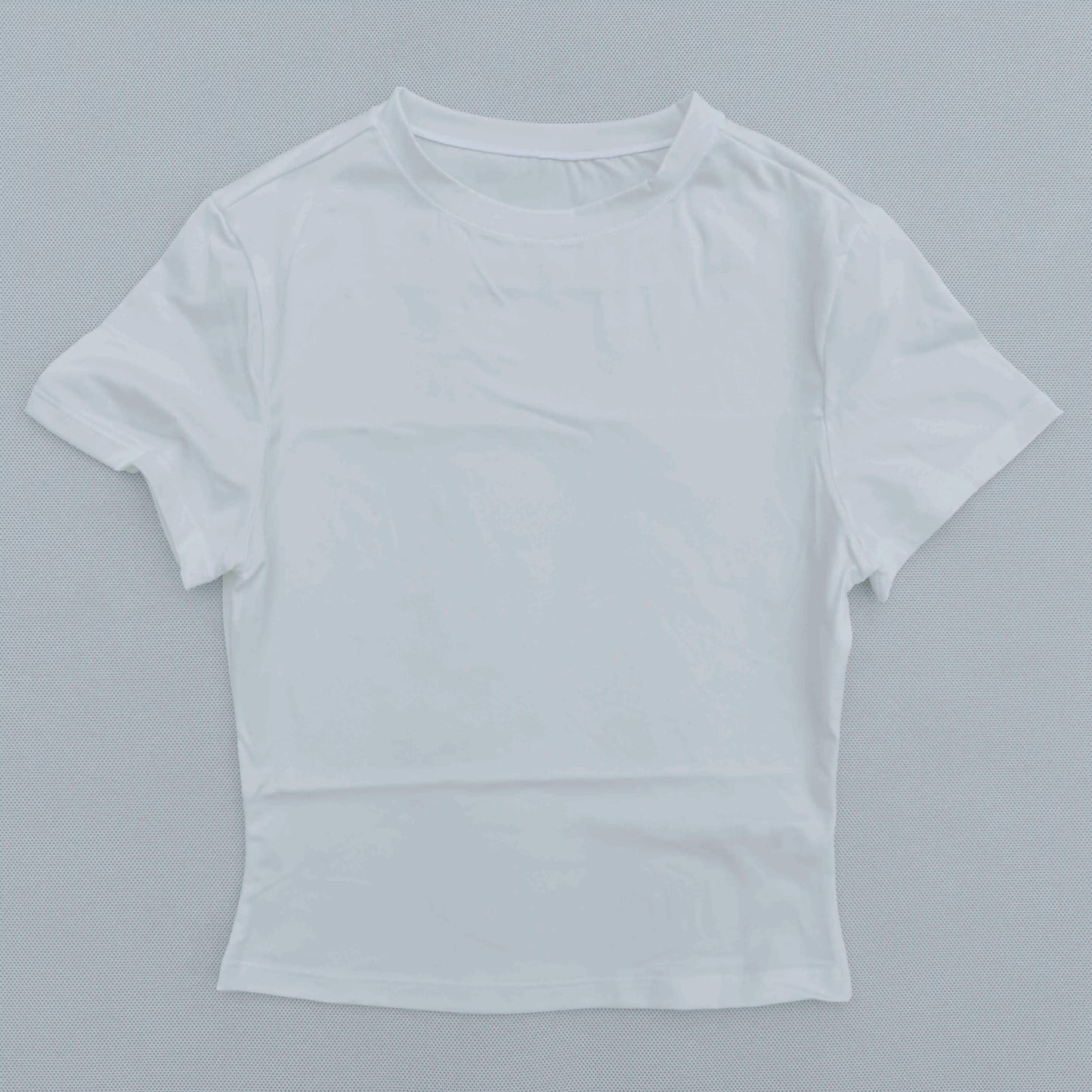 Women's Tight Fitting Sports T-shirt Quick Drying Breathable Short Sleeved Yoga T-shirt Running Exercise Fitness Short Sleeved