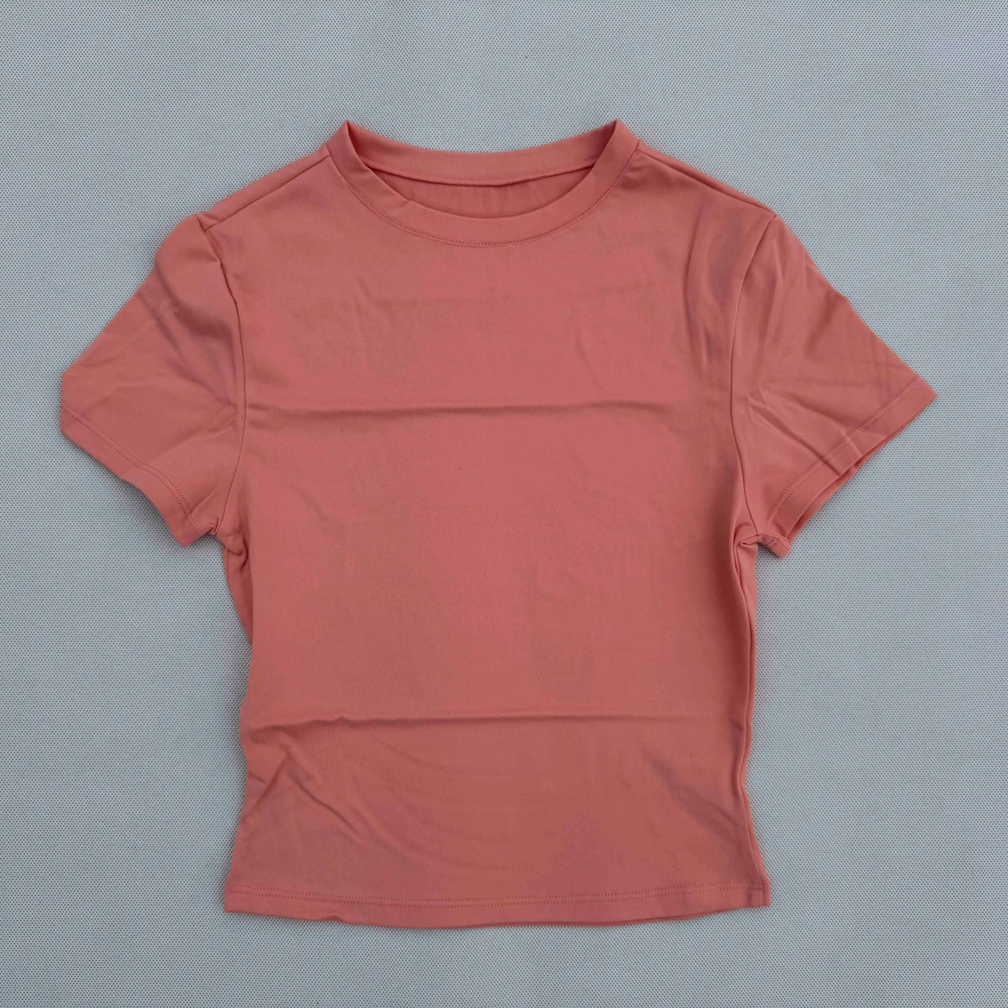 Women's Tight Fitting Sports T-shirt Quick Drying Breathable Short Sleeved Yoga T-shirt Running Exercise Fitness Short Sleeved