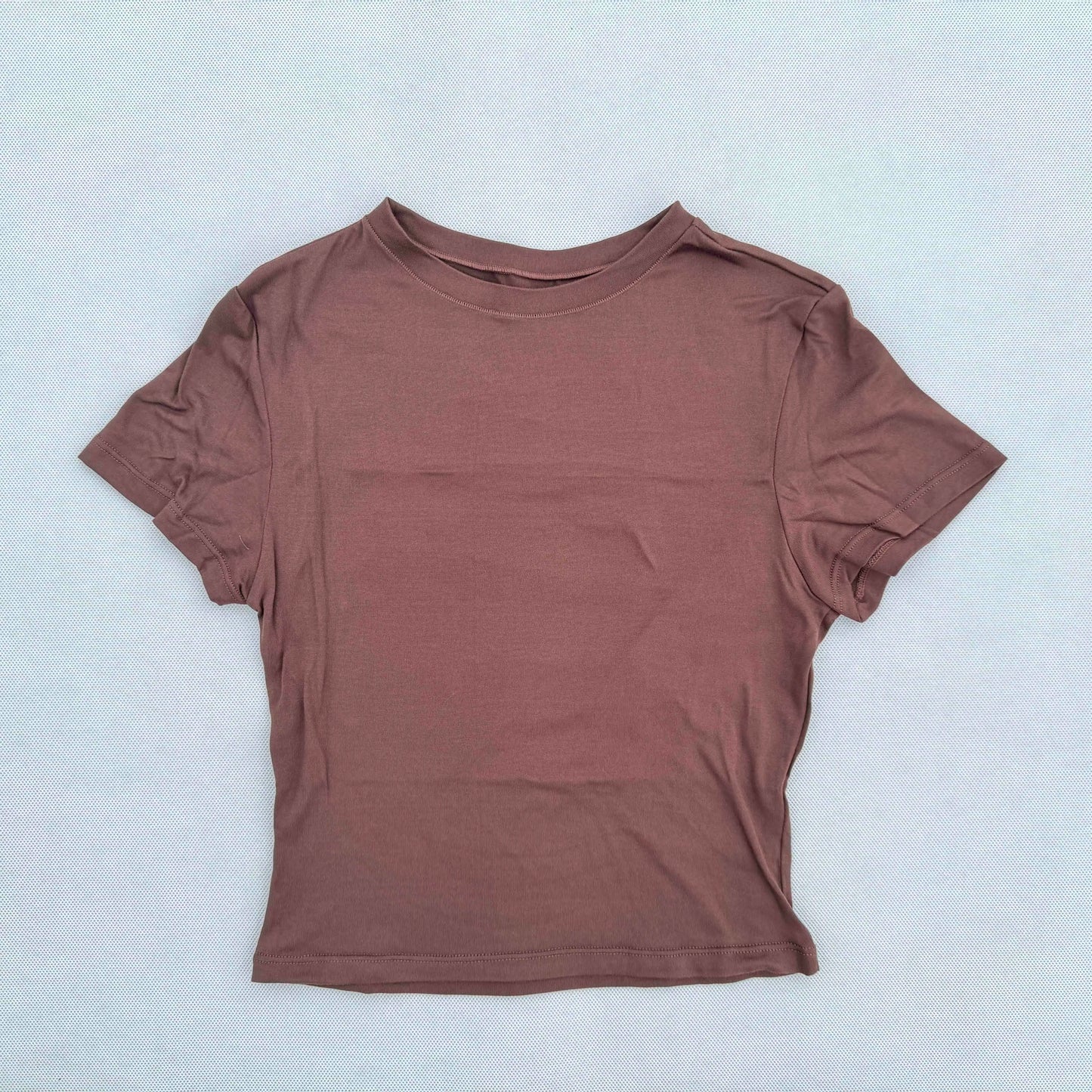 Women's Tight Fitting Sports T-shirt Quick Drying Breathable Short Sleeved Yoga T-shirt Running Exercise Fitness Short Sleeved