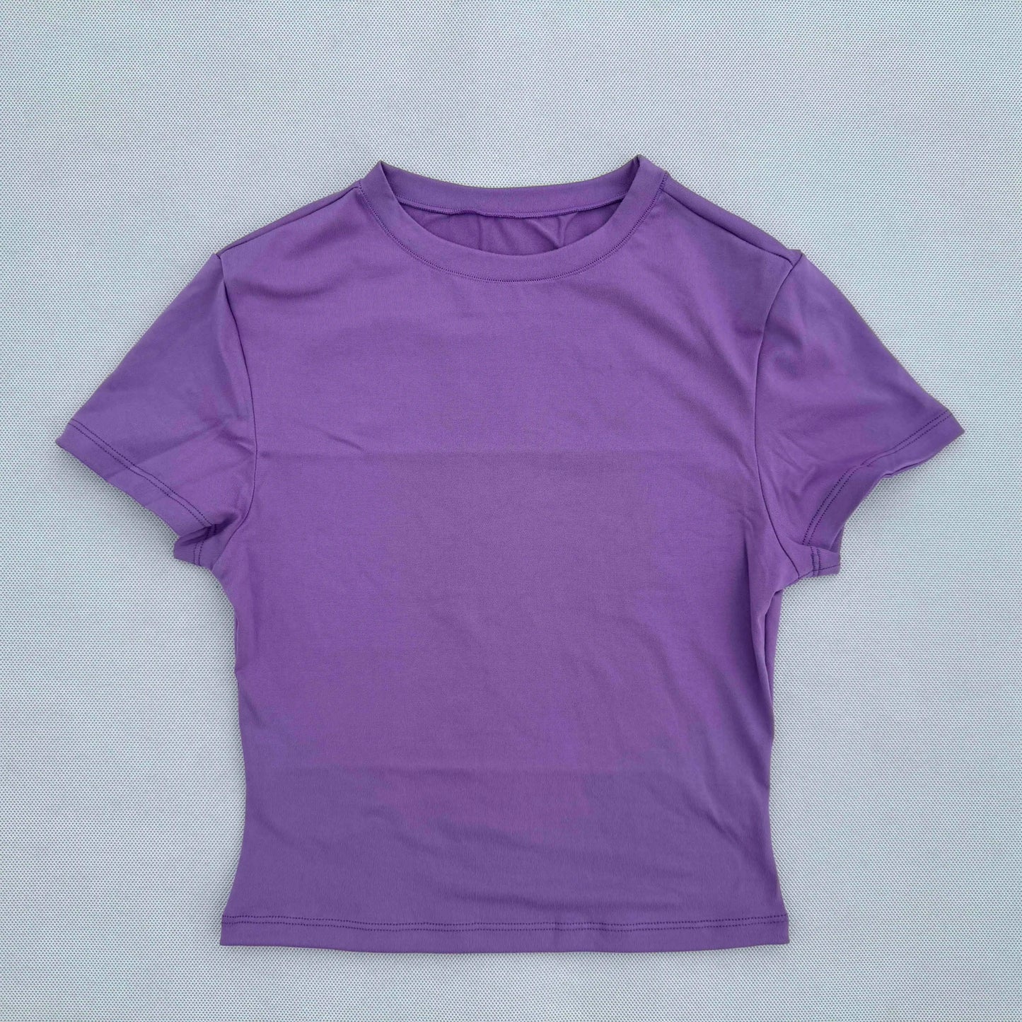 Women's Tight Fitting Sports T-shirt Quick Drying Breathable Short Sleeved Yoga T-shirt Running Exercise Fitness Short Sleeved